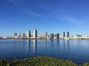 city skyline across body of water during daytime